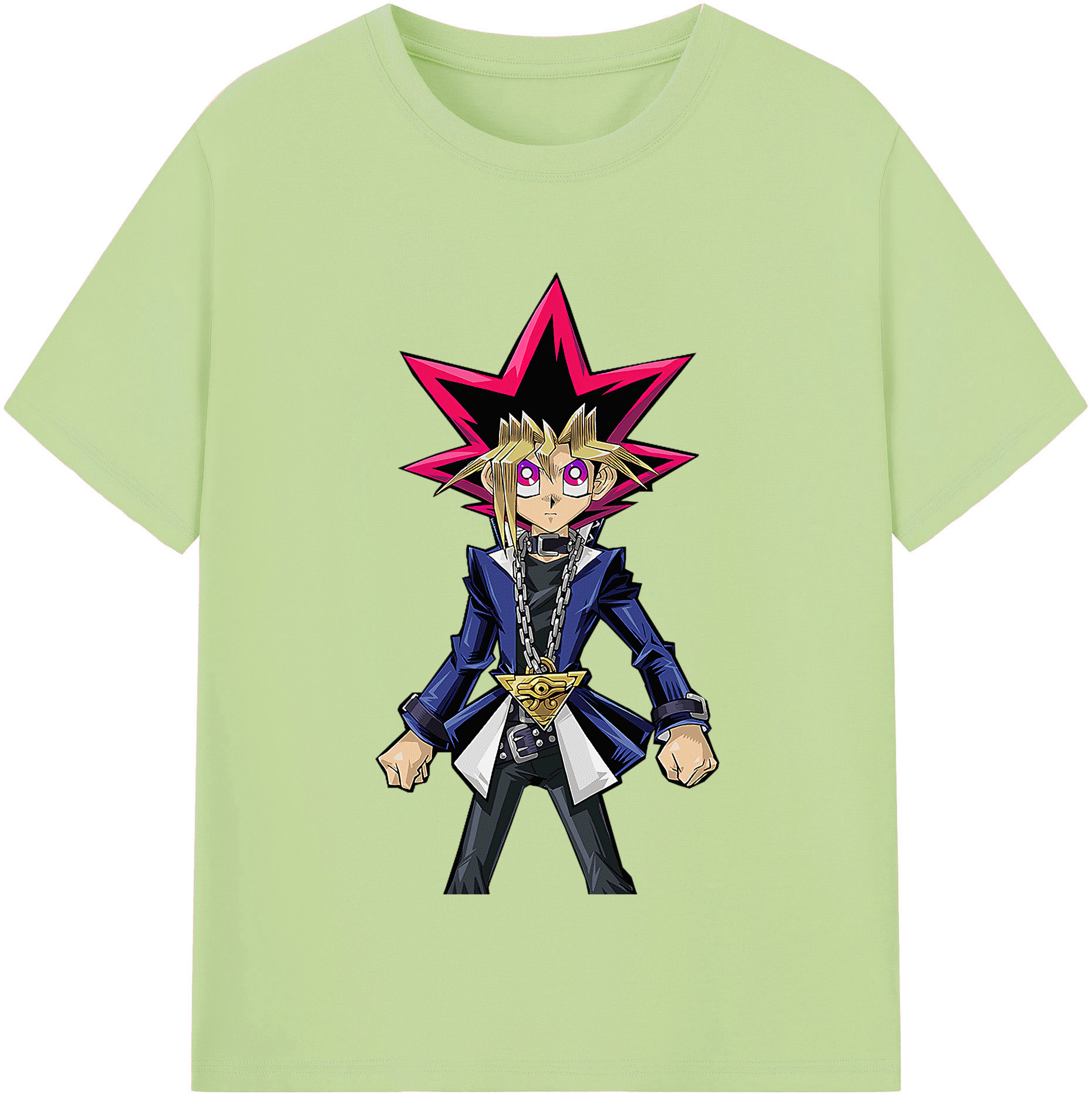 （画像用） 遊☆戯☆王 Yu-Gi-Oh! 綿100％半袖Tシャツ（フロントプリント）